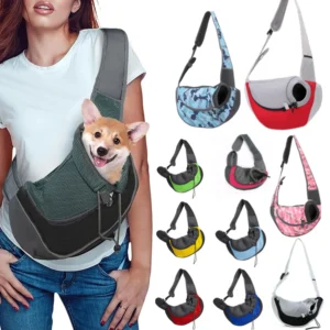 Breathable Pet Dog Carrier Outdoor Travel Handbag Pouch